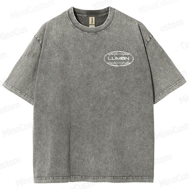 Lumon Corporation Grid Washed T-Shirt 