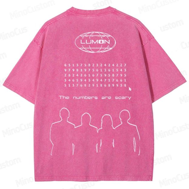 Lumon Corporation Grid Washed T-Shirt 