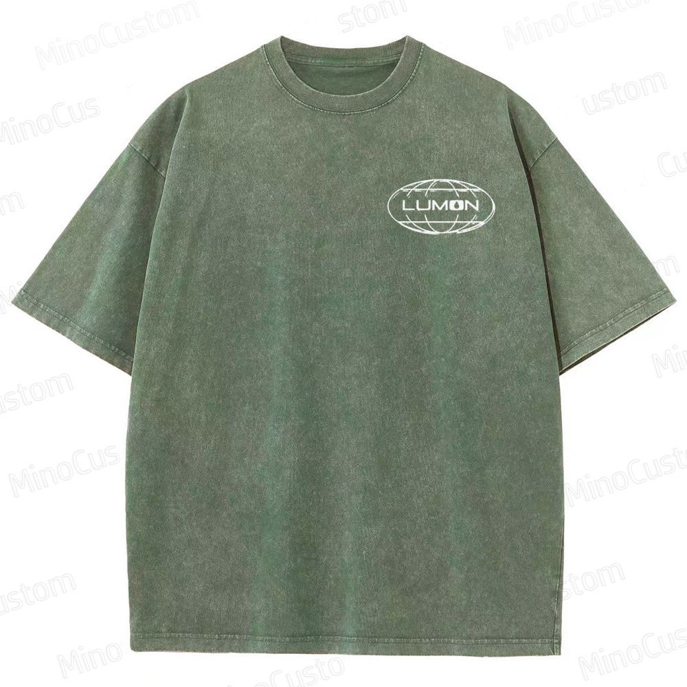 Lumon Corporation Grid Washed T-Shirt 