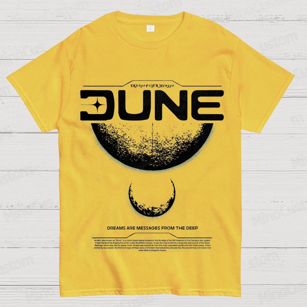 Dune Themed Graphic T - Shirt