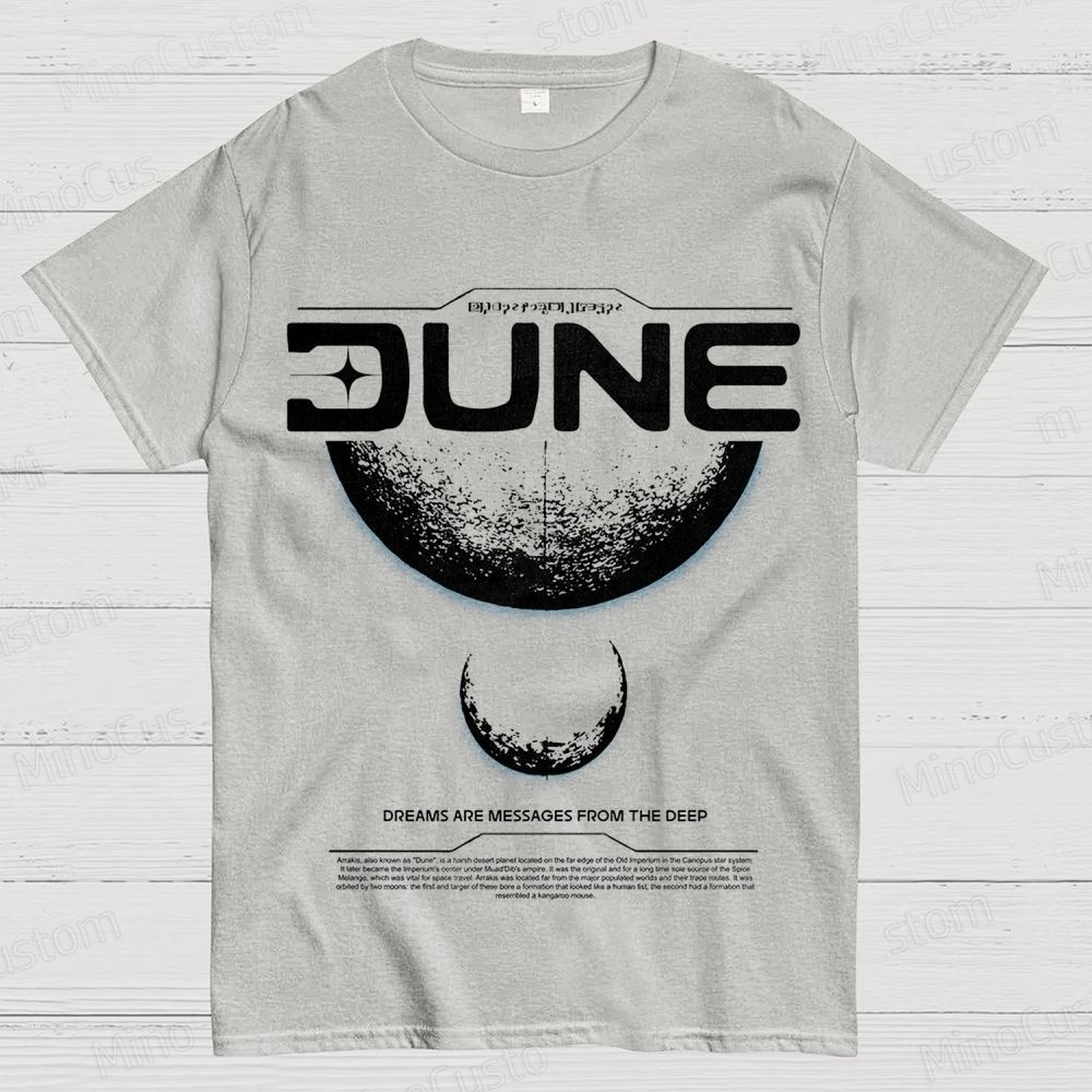 Dune Themed Graphic T - Shirt