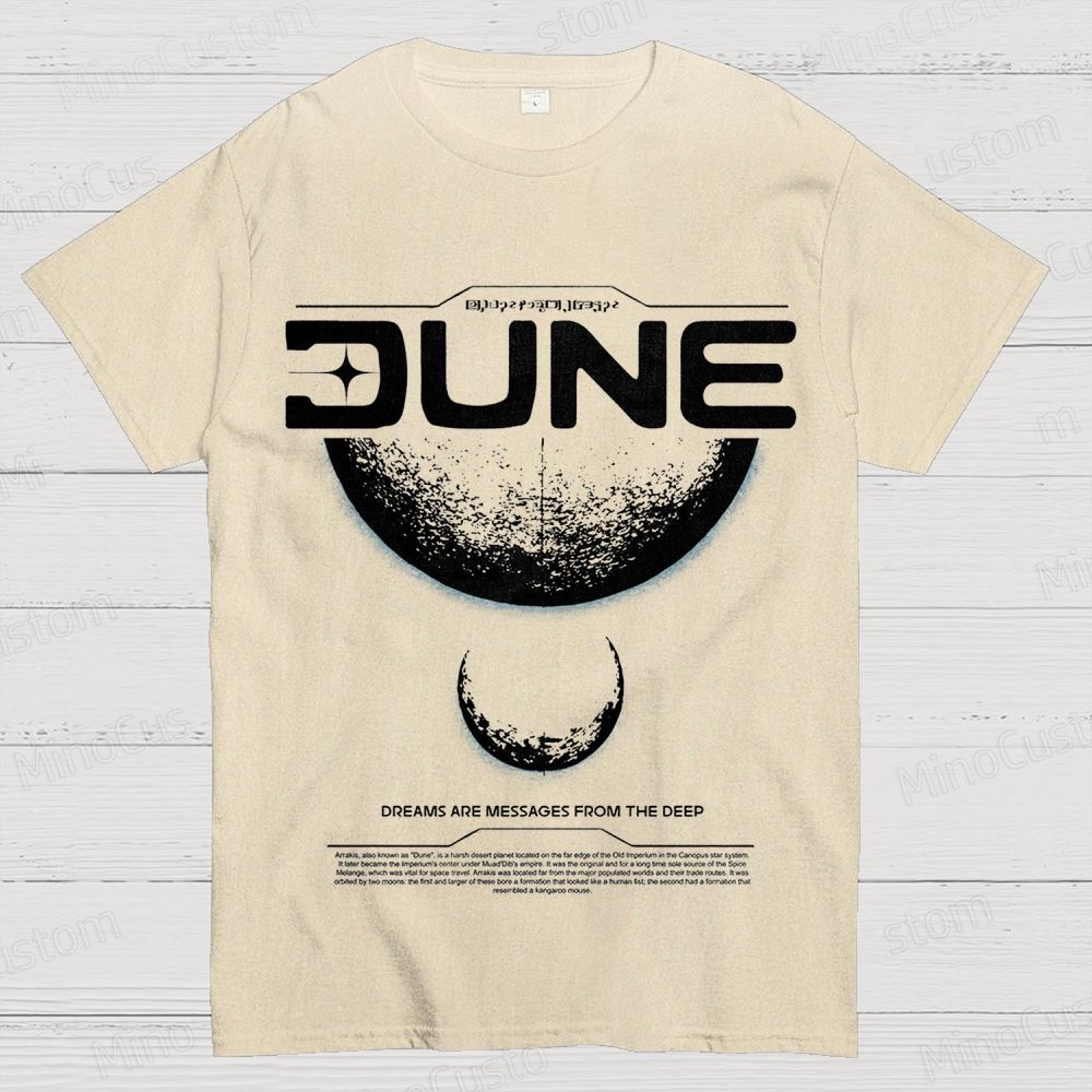 Dune Themed Graphic T - Shirt