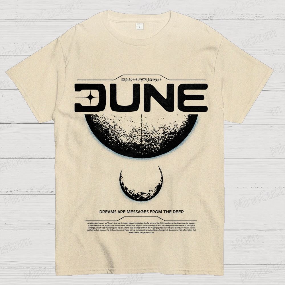Dune Themed Graphic T - Shirt