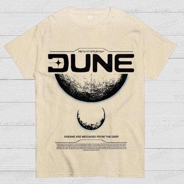 Dune Themed Graphic T - Shirt