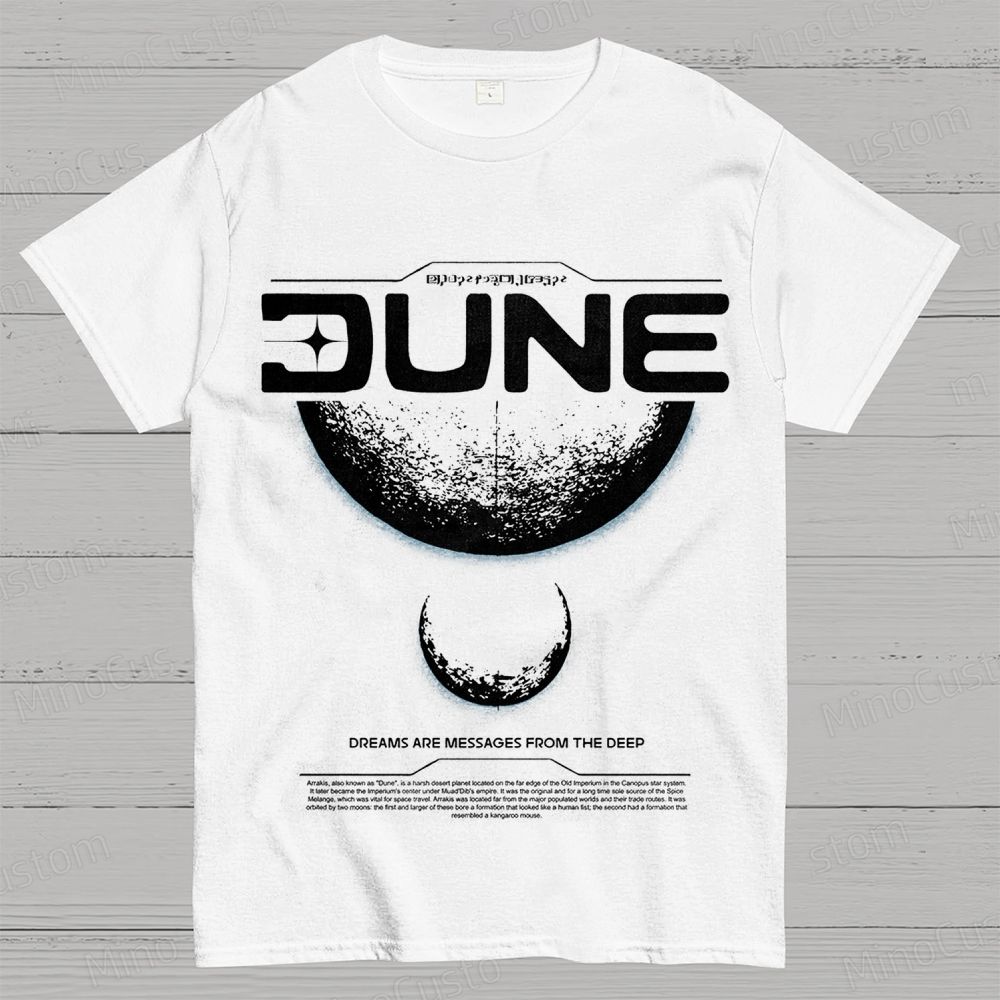 Dune Themed Graphic T - Shirt