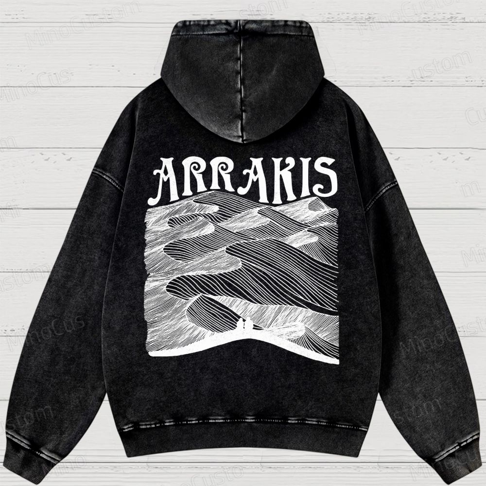 Dune Arrakis Vintage Washed Hoodie