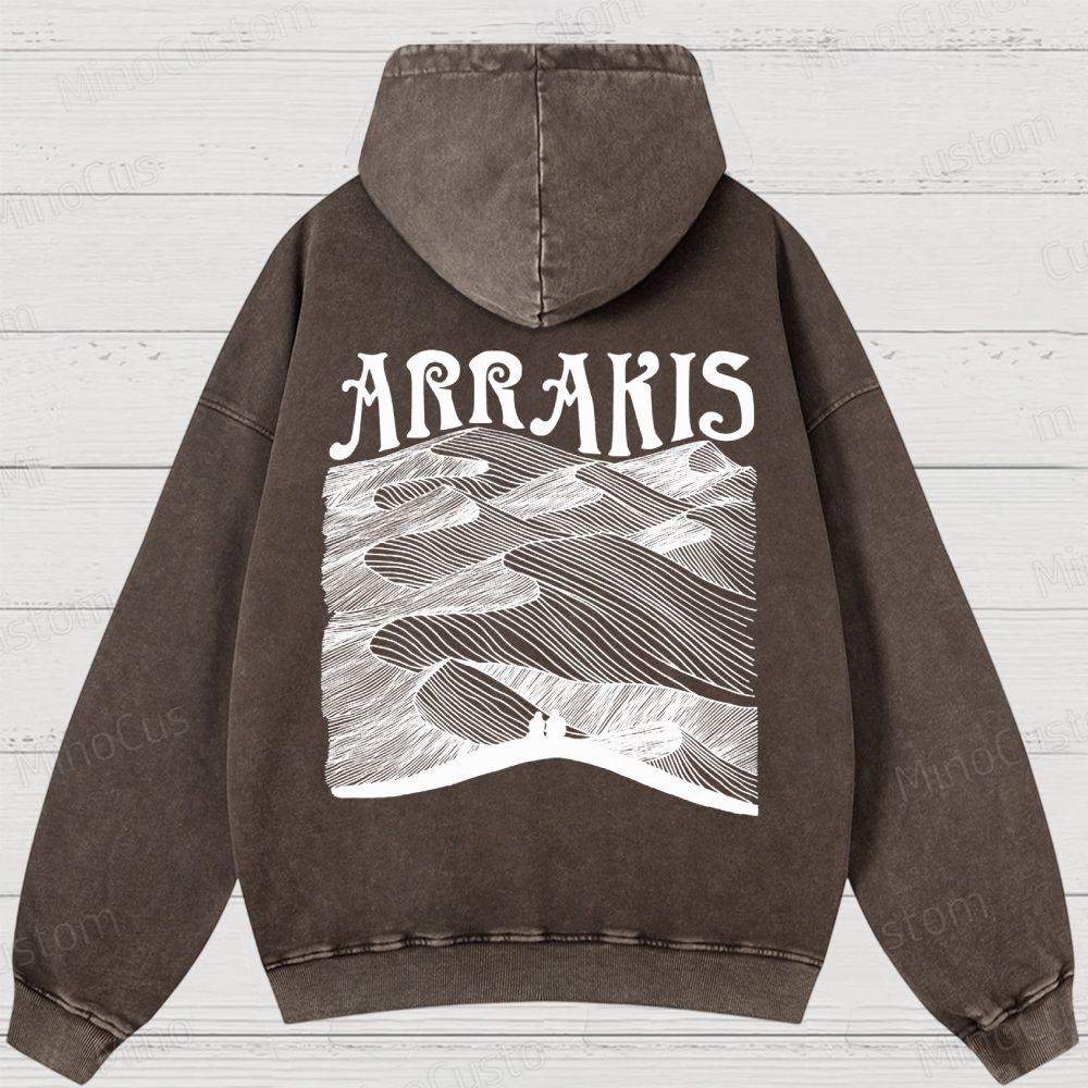 Dune Arrakis Vintage Washed Hoodie