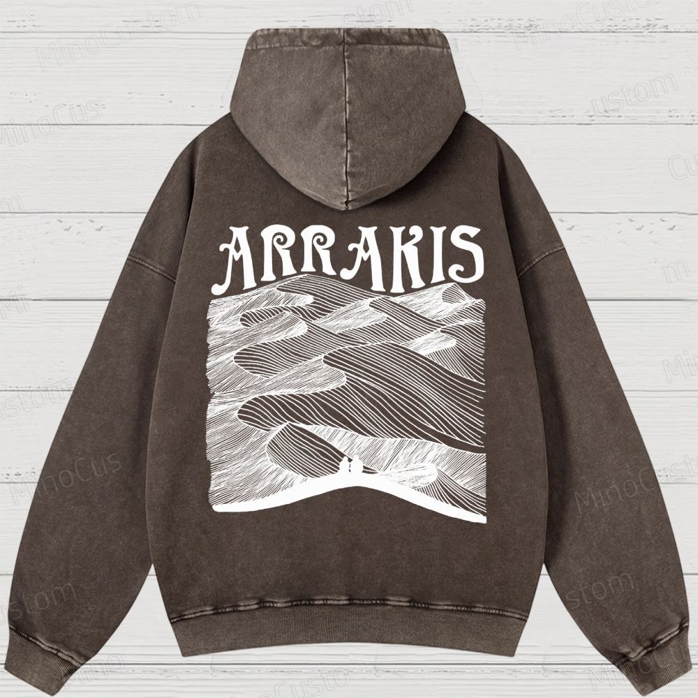 Dune Arrakis Vintage Washed Hoodie