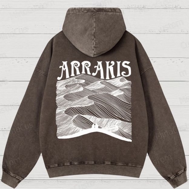 Dune Arrakis Vintage Washed Hoodie