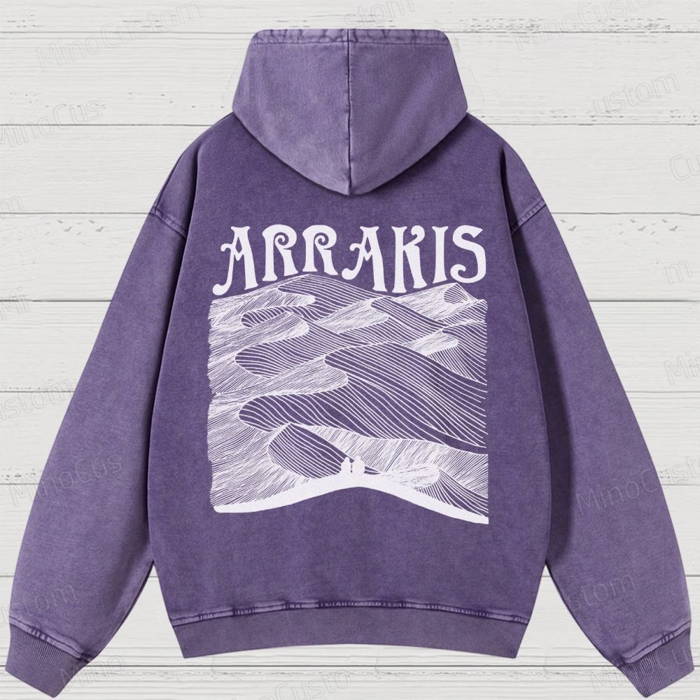 Dune Arrakis Vintage Washed Hoodie