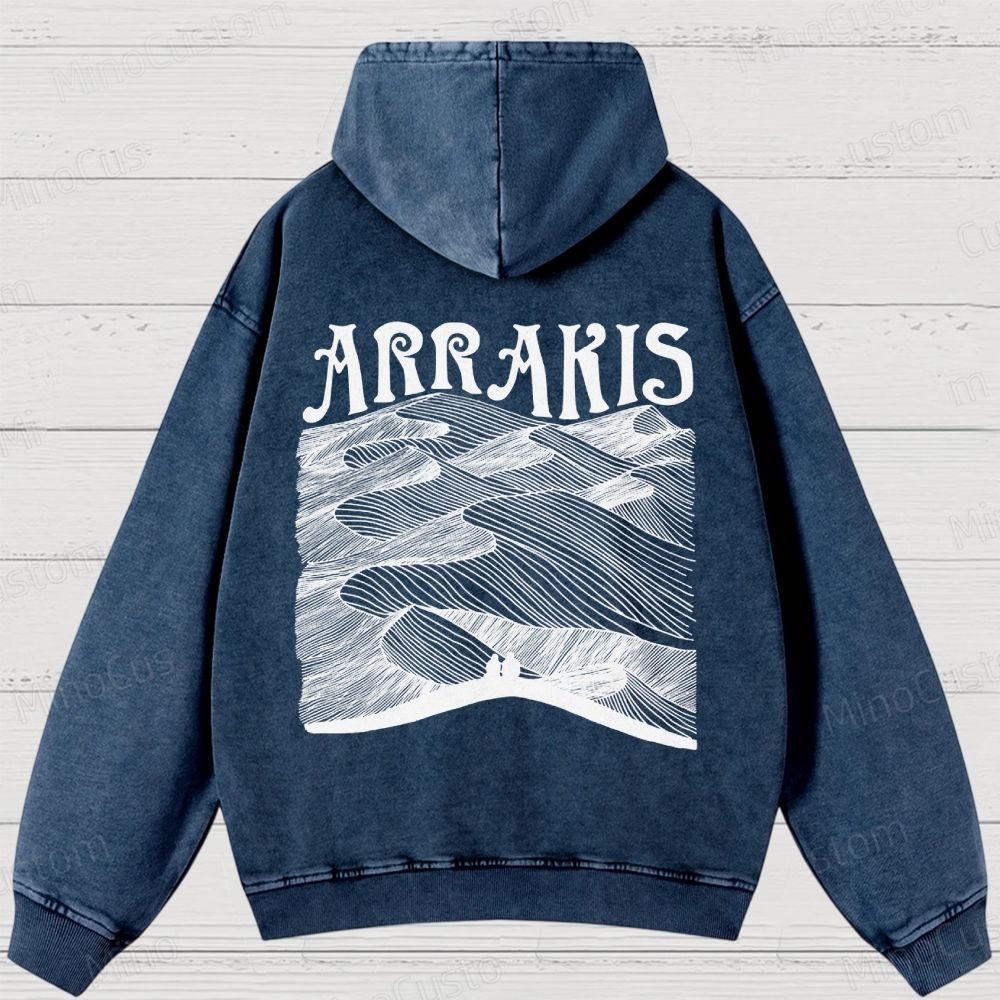 Dune Arrakis Vintage Washed Hoodie