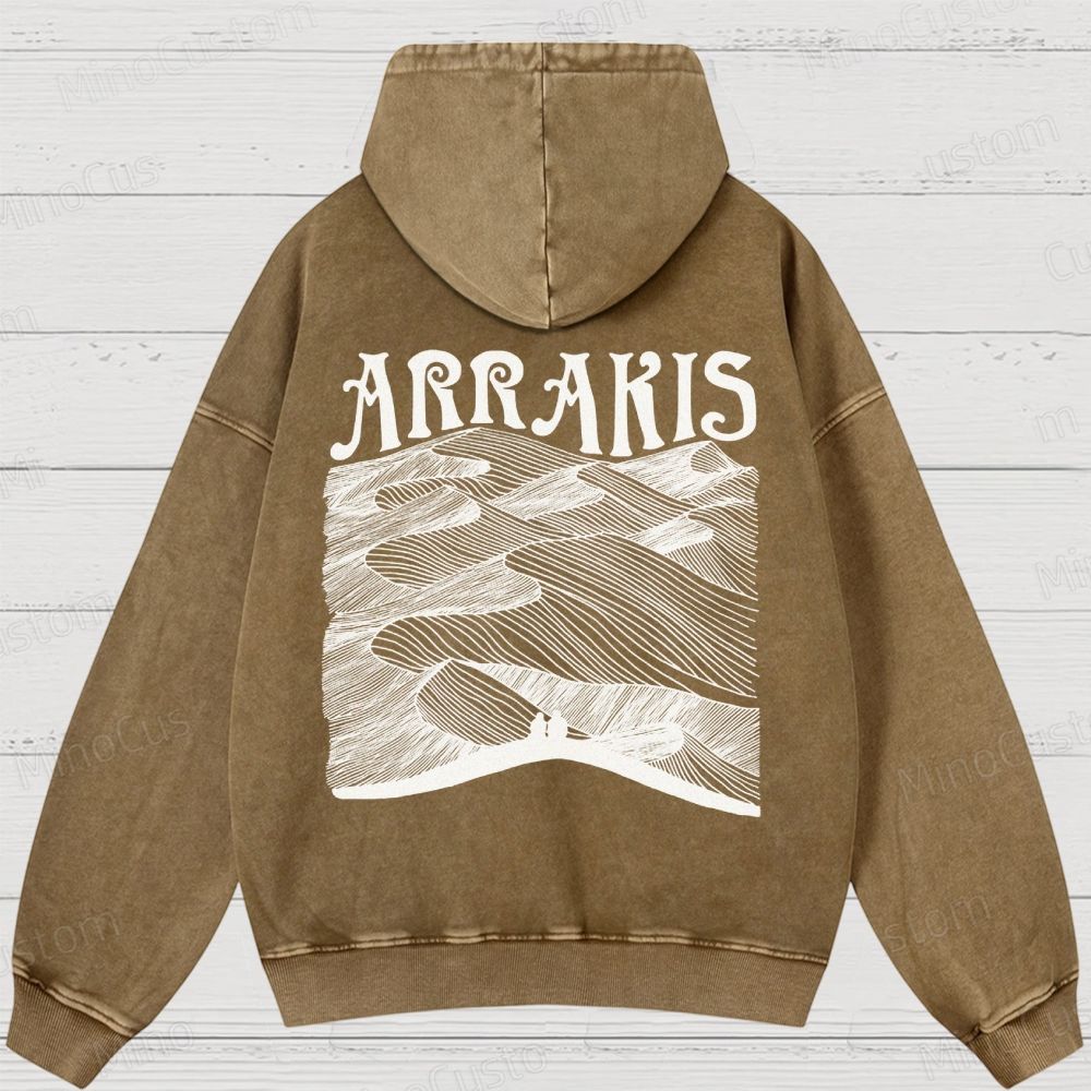 Dune Arrakis Vintage Washed Hoodie