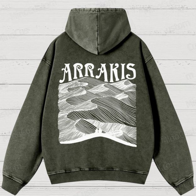 Dune Arrakis Vintage Washed Hoodie