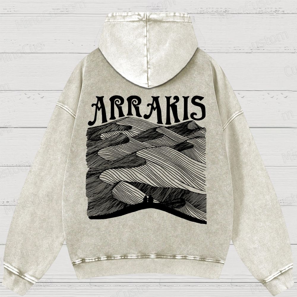 Dune Arrakis Vintage Washed Hoodie