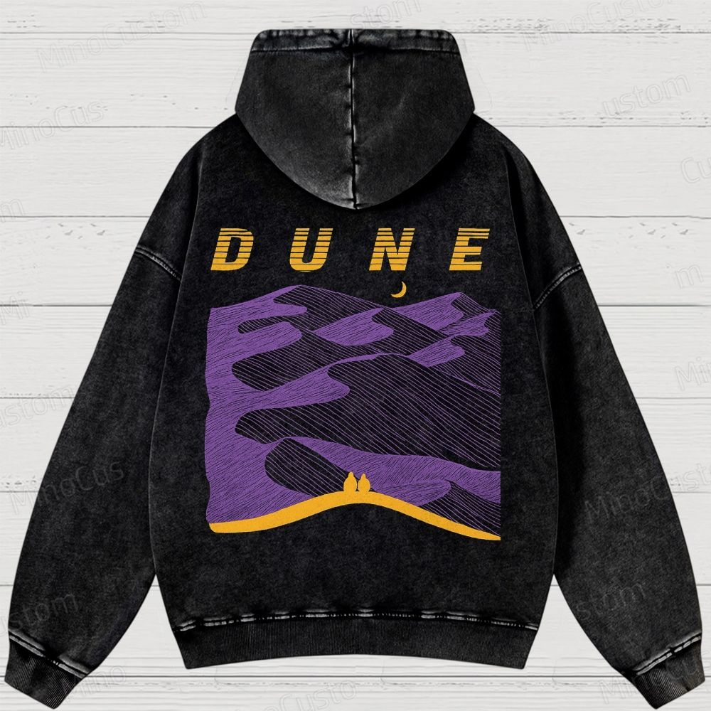 Sands Of Synchronicity -Washed Hoodies