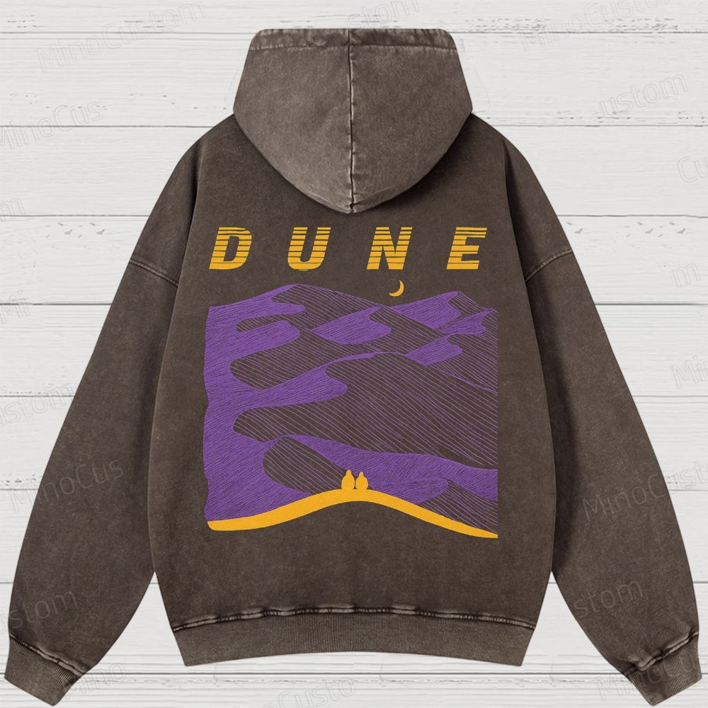 Sands Of Synchronicity -Washed Hoodies 