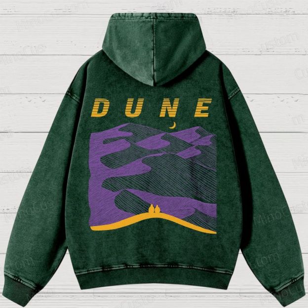 Sands Of Synchronicity -Washed Hoodies 