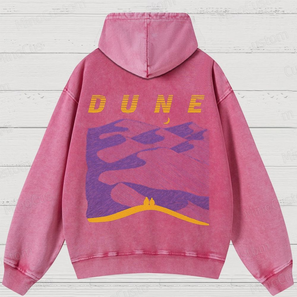 Sands Of Synchronicity -Washed Hoodies 