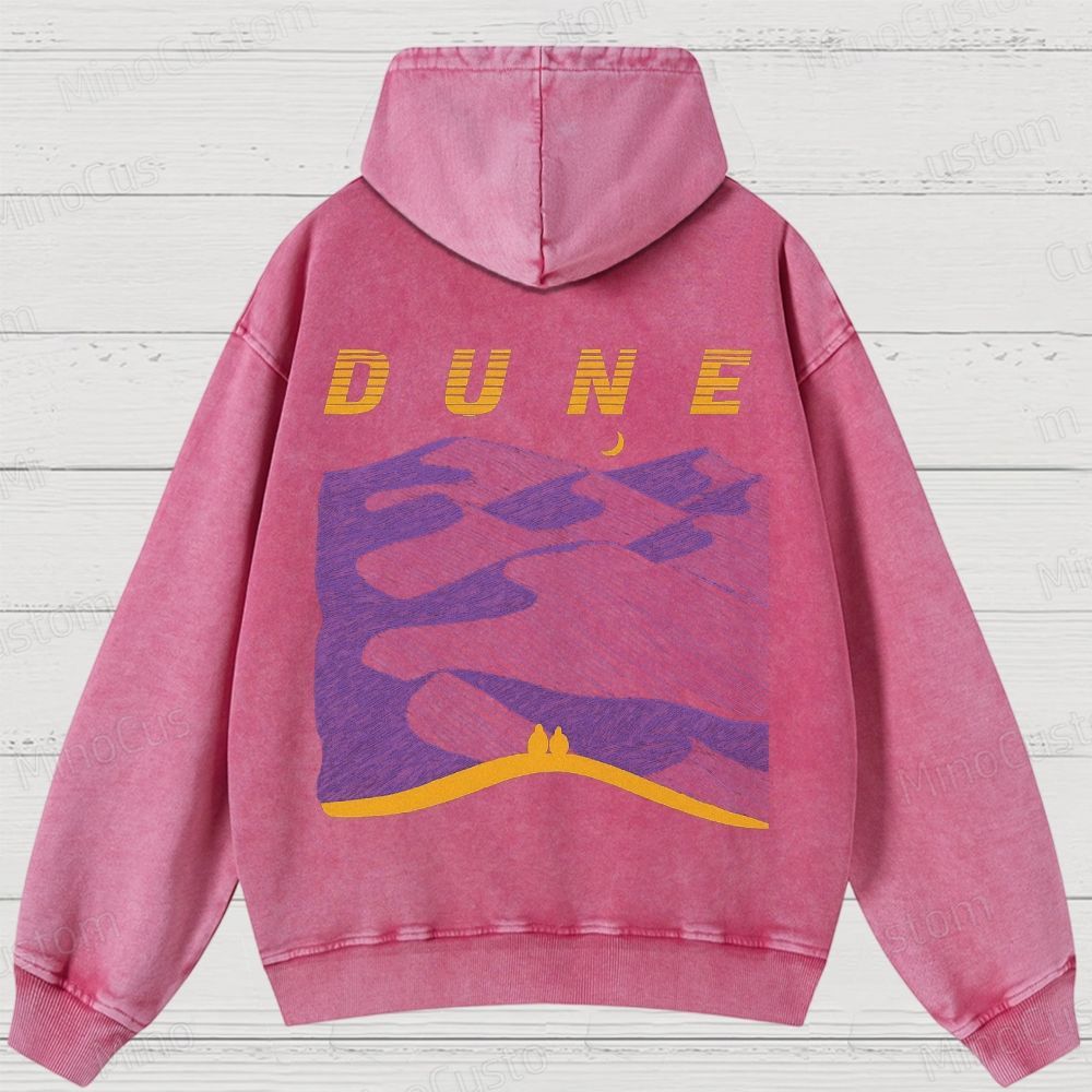 Sands Of Synchronicity -Washed Hoodies 