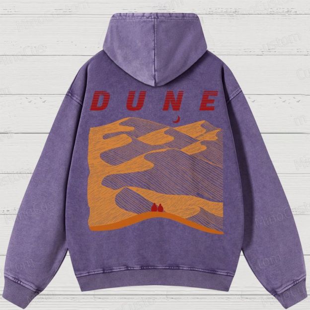 Sands Of Synchronicity -Washed Hoodies 