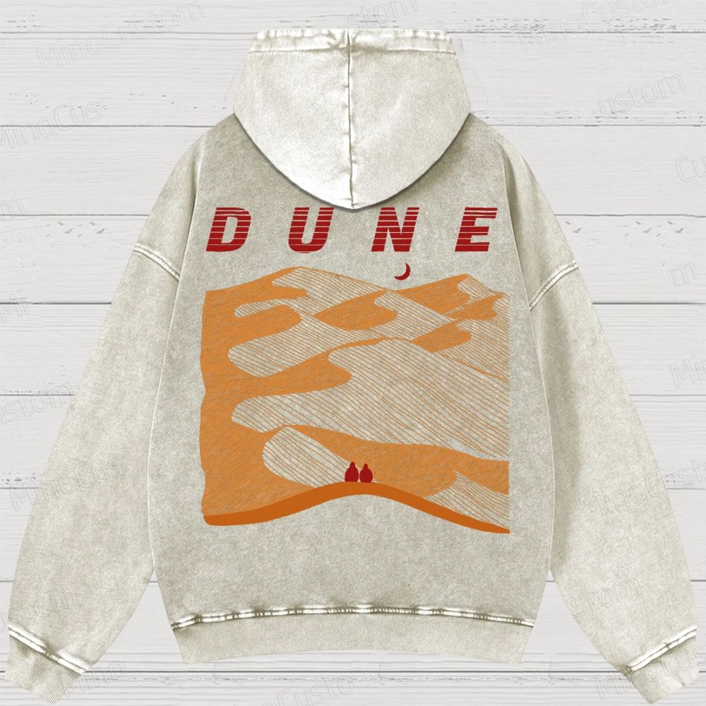 Sands Of Synchronicity -Washed Hoodies 