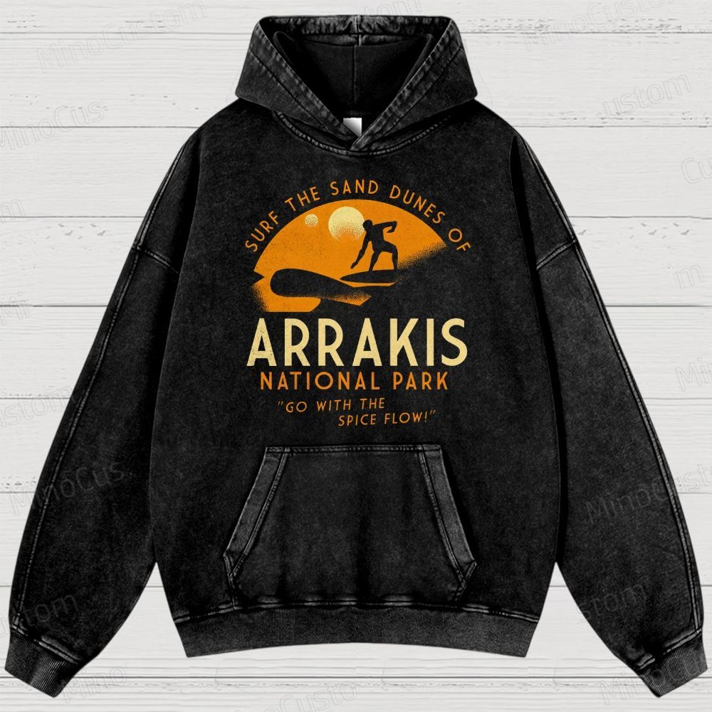 Arrakis National Park Washed Hoodies