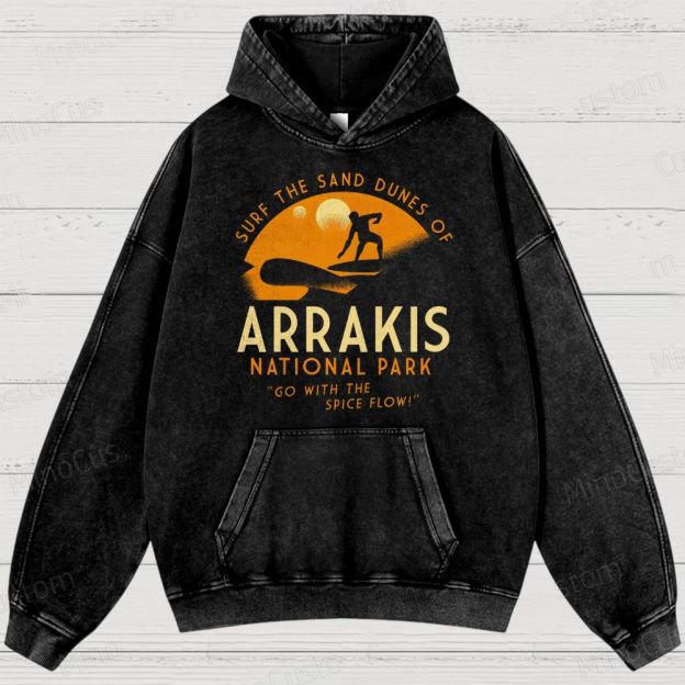 Arrakis National Park Washed Hoodies 