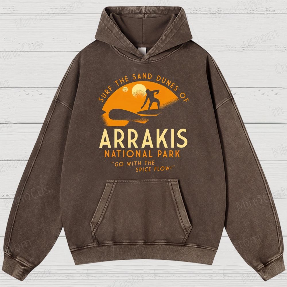 Arrakis National Park Washed Hoodies 