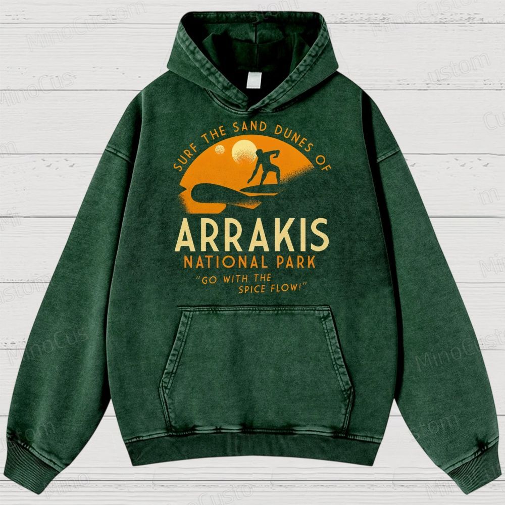 Arrakis National Park Washed Hoodies 