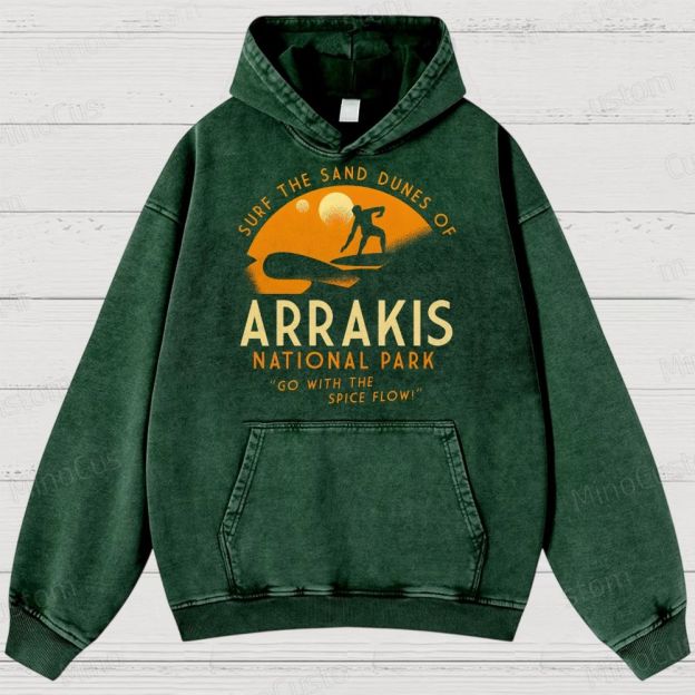 Arrakis National Park Washed Hoodies 