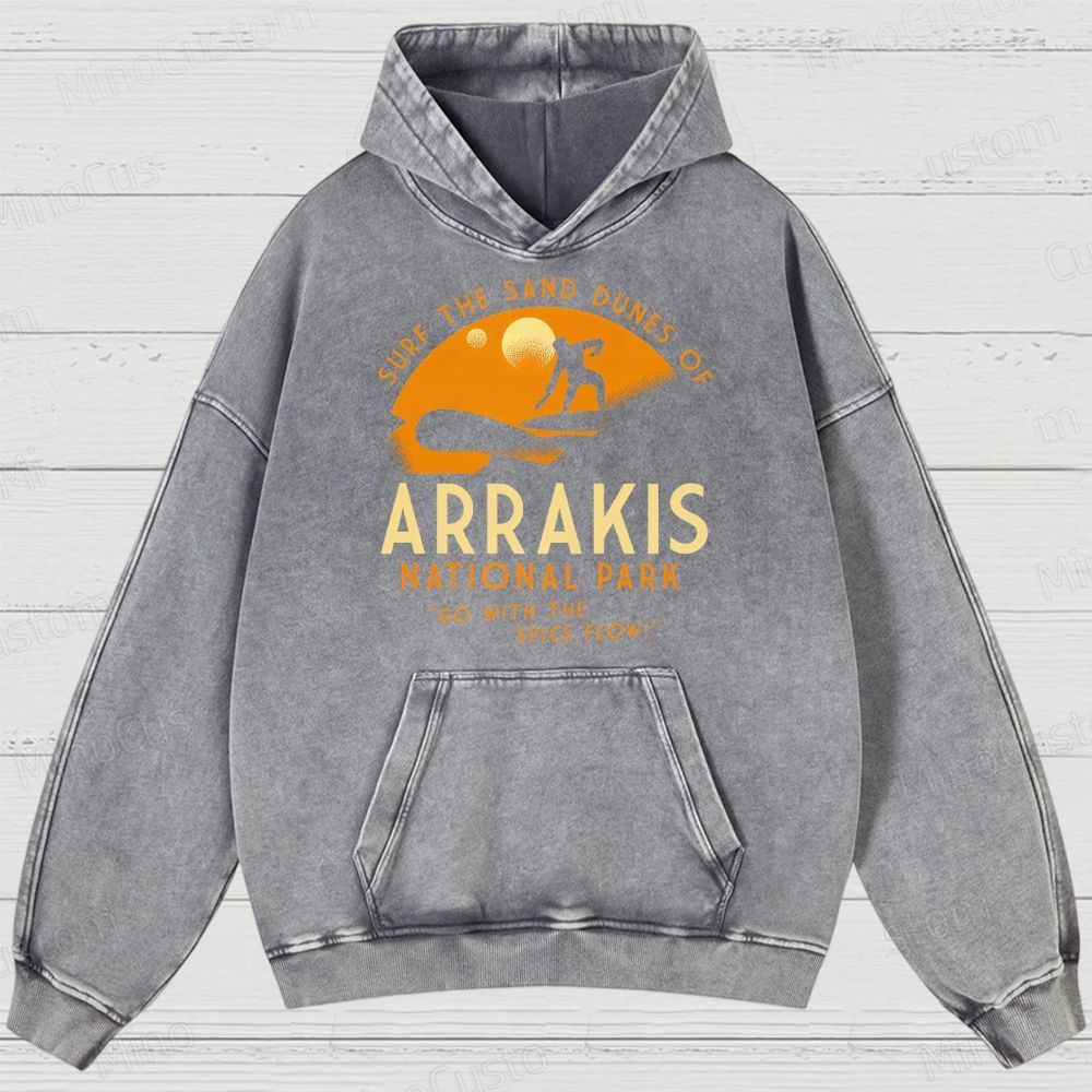 Arrakis National Park Washed Hoodies 
