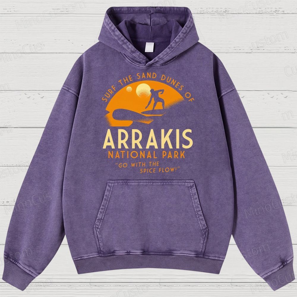 Arrakis National Park Washed Hoodies 