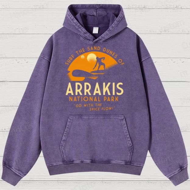 Arrakis National Park Washed Hoodies 