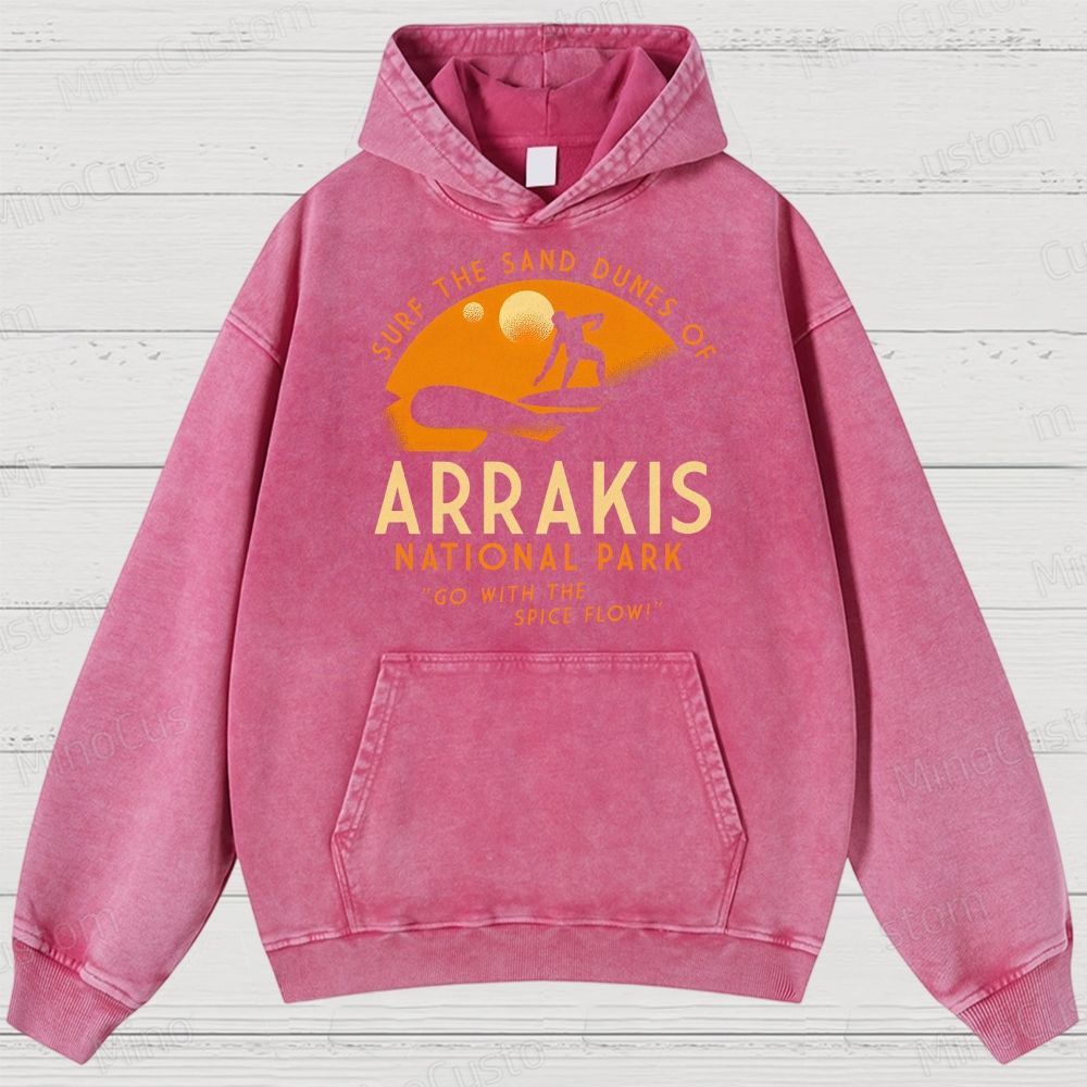 Arrakis National Park Washed Hoodies 
