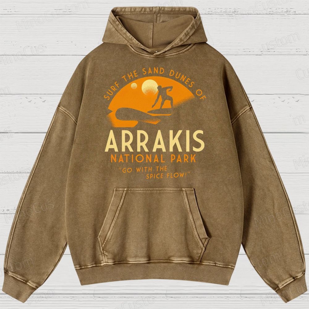 Arrakis National Park Washed Hoodies 