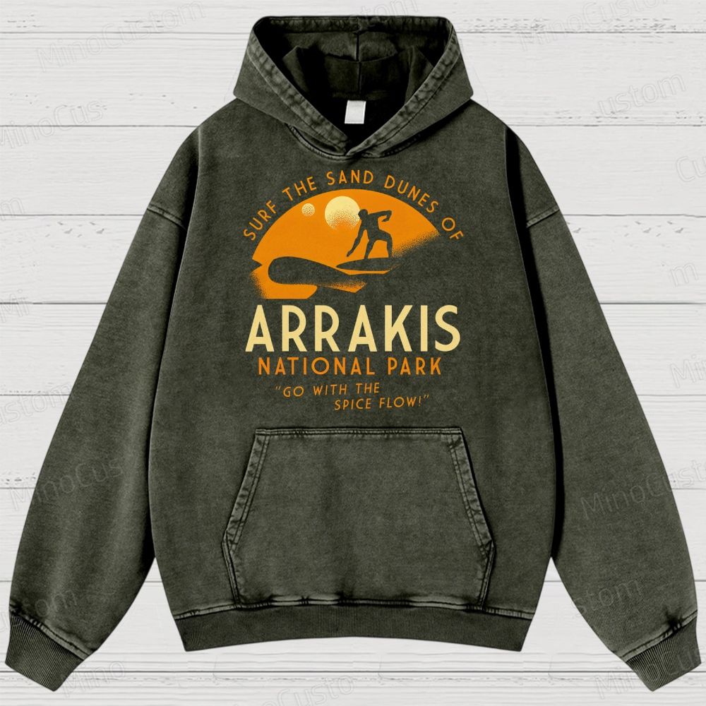 Arrakis National Park Washed Hoodies 