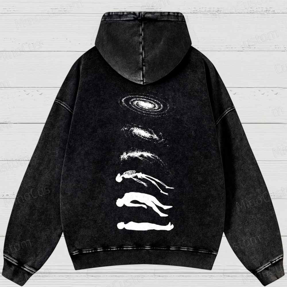 "You Are The Universe" Washed Hoodie