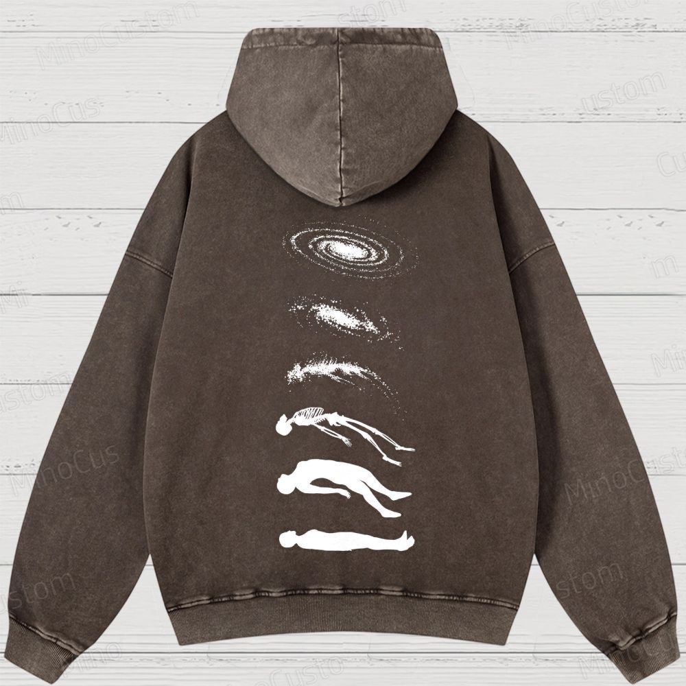 "You Are The Universe" Washed Hoodie