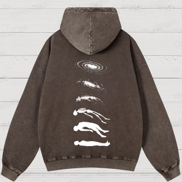 "You Are The Universe" Washed Hoodie