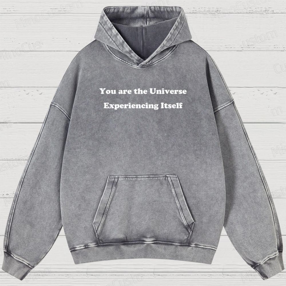 "You Are The Universe" Washed Hoodie