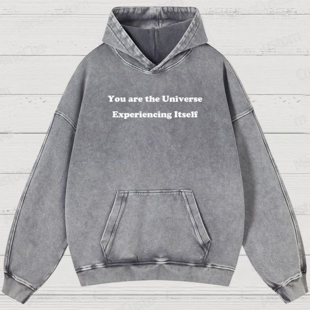 "You Are The Universe" Washed Hoodie