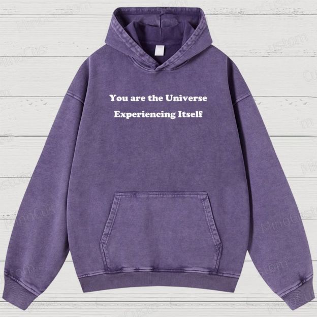"You Are The Universe" Washed Hoodie