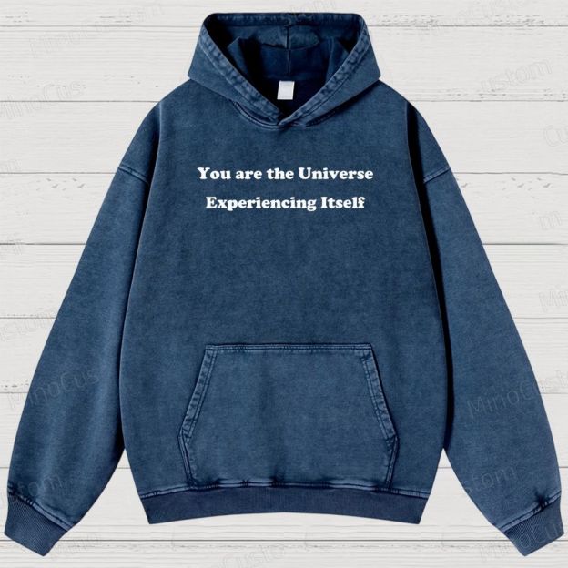 "You Are The Universe" Washed Hoodie