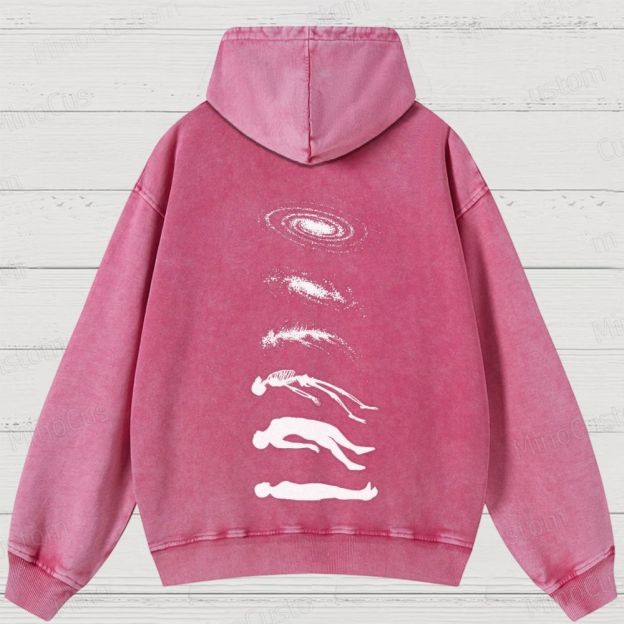 "You Are The Universe" Washed Hoodie