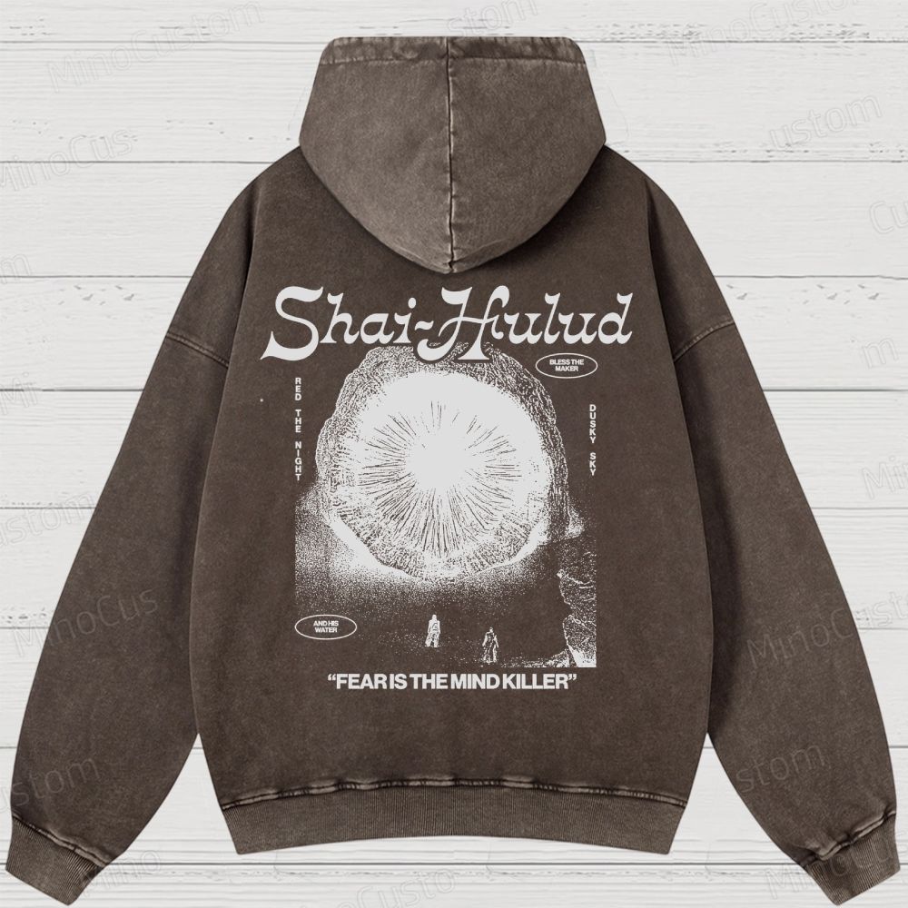 Dune Retro Movie Washed Hoodies 