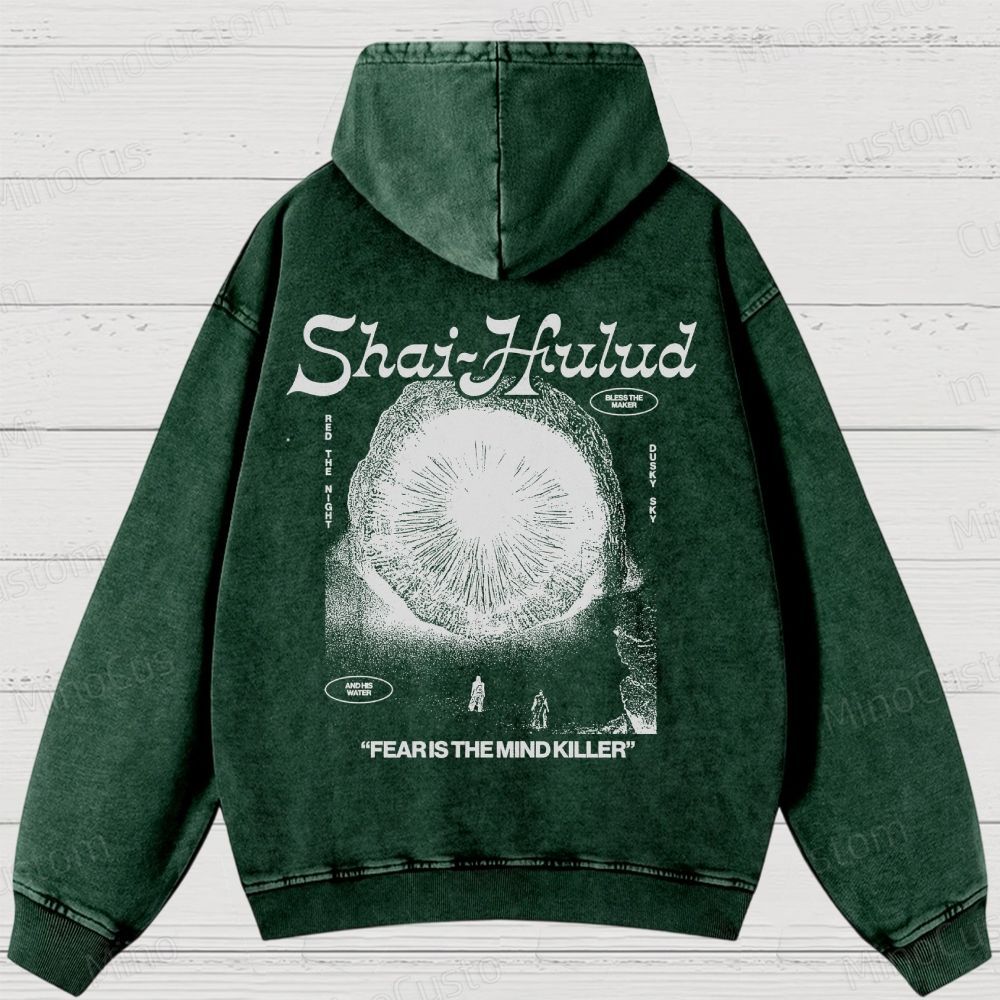 Dune Retro Movie Washed Hoodies 