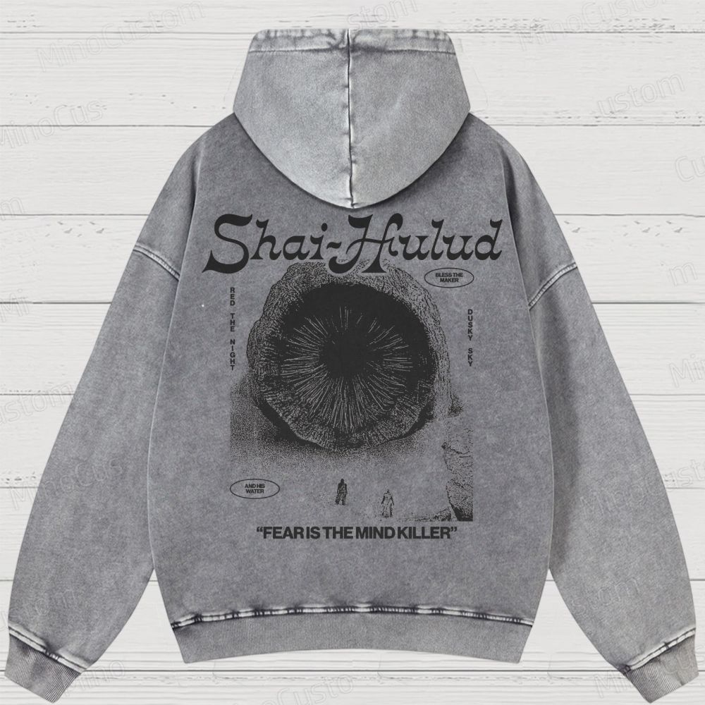 Dune Retro Movie Washed Hoodies 