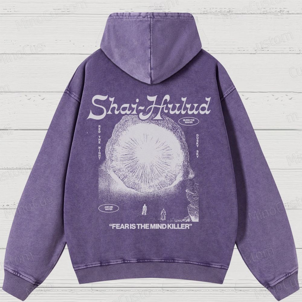 Dune Retro Movie Washed Hoodies 