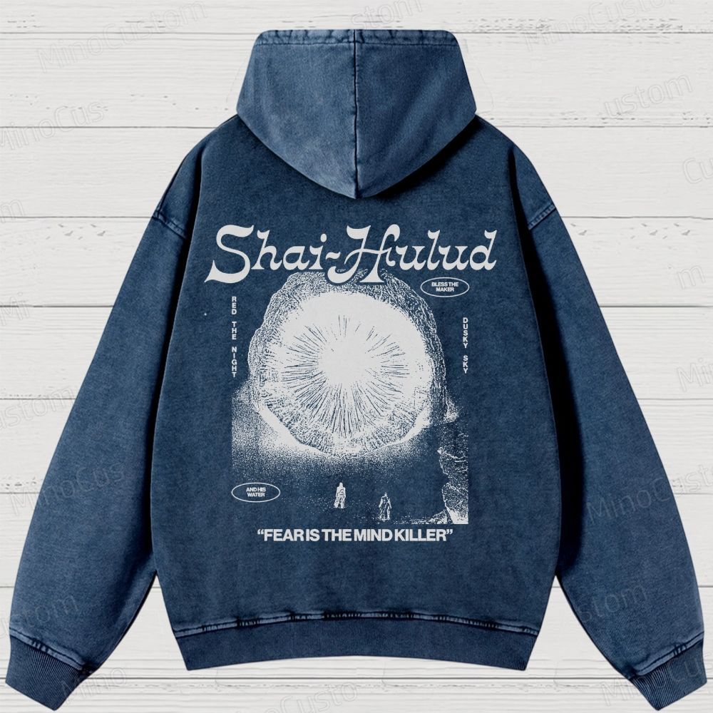 Dune Retro Movie Washed Hoodies 