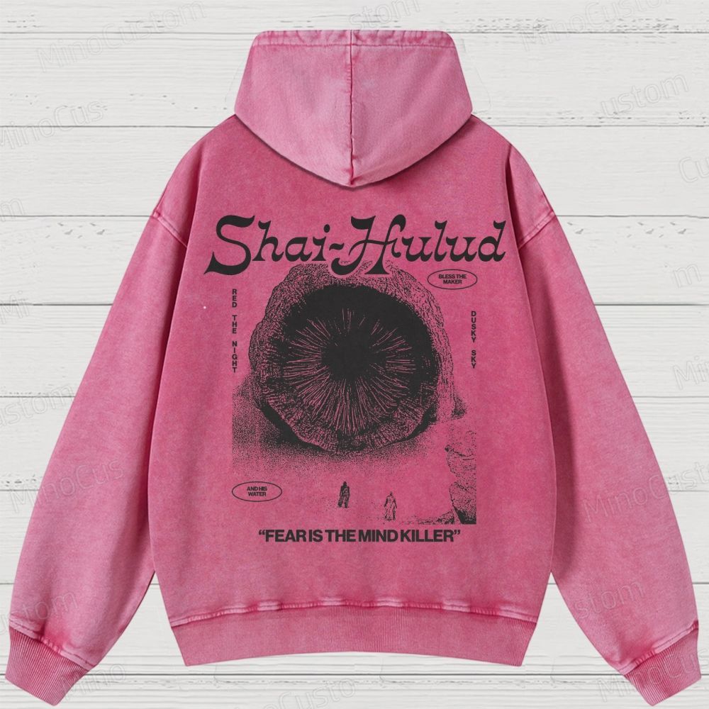 Dune Retro Movie Washed Hoodies 